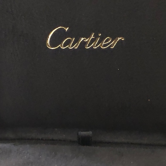 CARTIER 18K White Gold Diamond Heart Double C Pendant Necklace - Picture 9 of 12